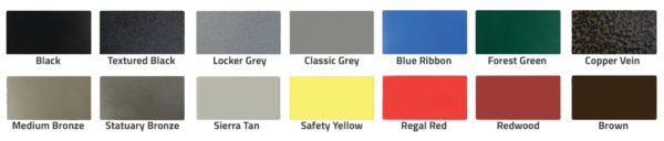 Color Samples - Premier Site Furniture